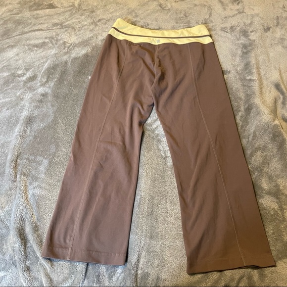 Tuff Athletics Brown Straight Leg Capris Medium - Picture 3 of 6